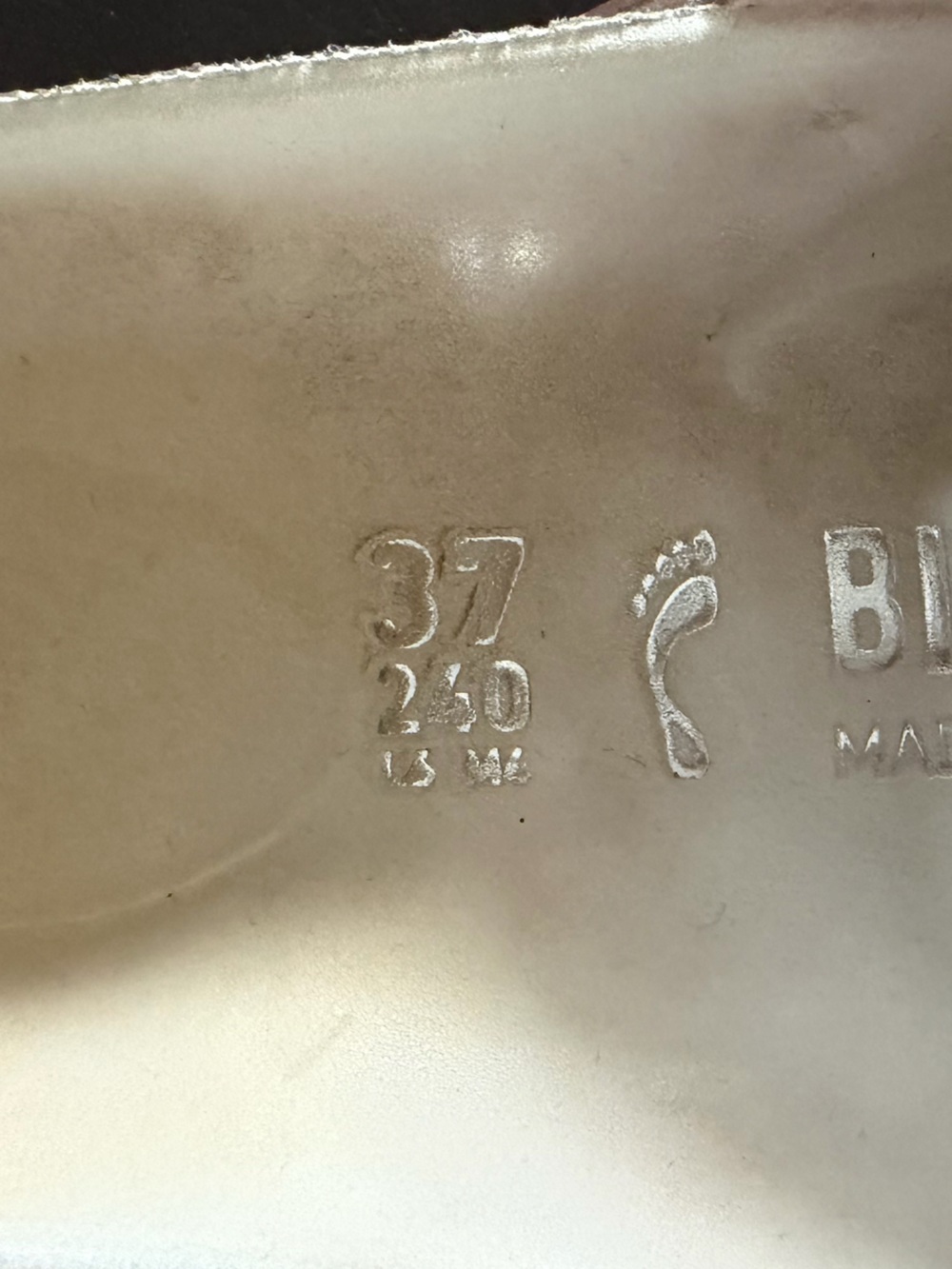 Birkenstock Rose Gold Double-Buckle Cork Slide Sandals - Picture 3 of 4